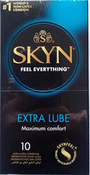 Презервативи LifeStyle SKYN EXTRA LUBRICATED з екстра зволоженням 10 шт.