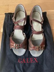 Туфлі блок-каблук Galex сатин, 19,5 см