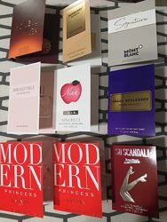 Пробники парфумів, парфуми 