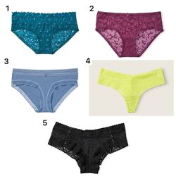 Трусики Victorias Secret. Оригинал. Новые, с бирками. С, М, Л