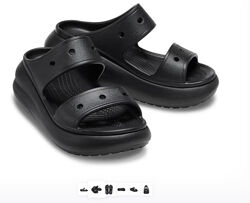 Шлепки Crocs Crush. Оригинал. Новые. W7, W8, W9, W10