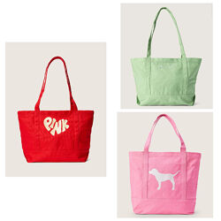 Текстильные сумки-шоппер PINK от Victorias Secret. Оригинал. Новые. 