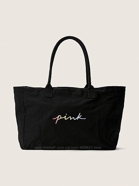 Текстильна сумка-шопер PINK  Victoria&acutes Secret Oversized. Оригінал. Нова