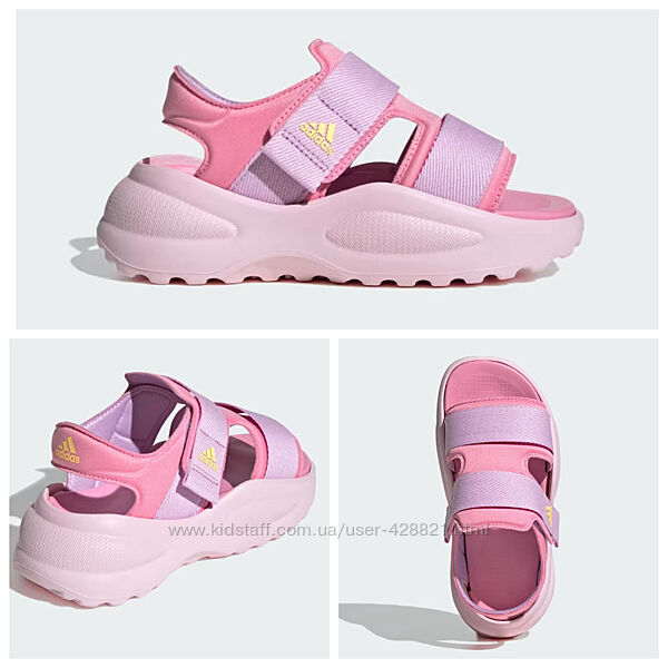 Босоніжки Adidas Mehana з підліткового розділу. US 5, US 6