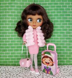 Кукла Блайз Blythe с большим комплектом одежды 
