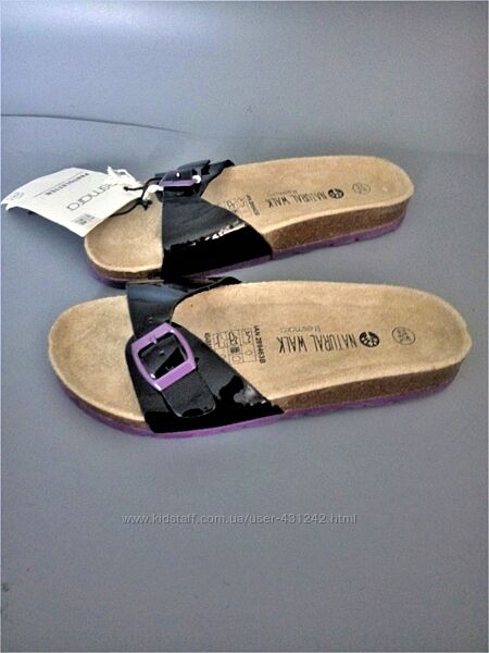 37 р модные ортопедические шлепанцы blue motion германия