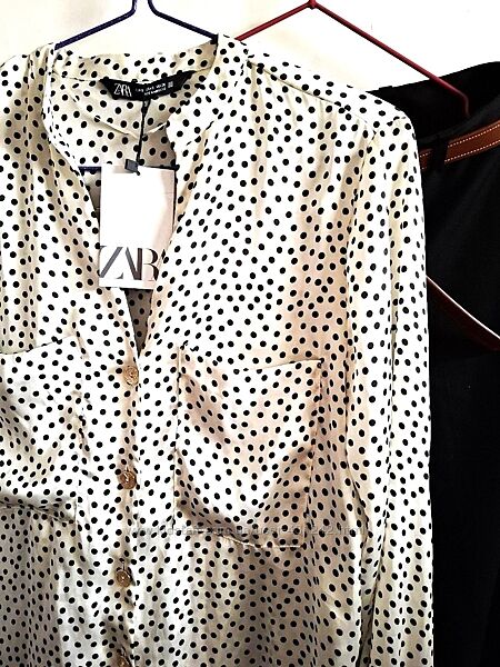 s-m р розкішна блузка zara