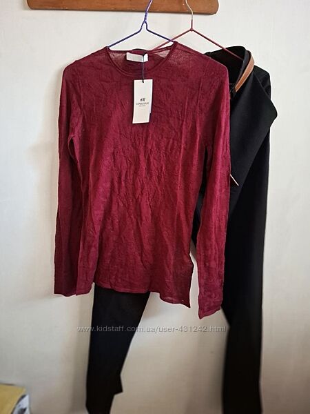 s-m р тонка базова кофточка h&m