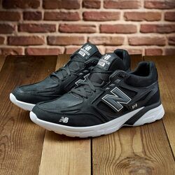 Якісні чоловічі кросівки з натуральної шкіри New balance model-NB5