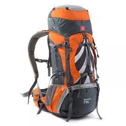 Трекінговий рюкзак Naturehike Discovery 70L5L помаранчевий