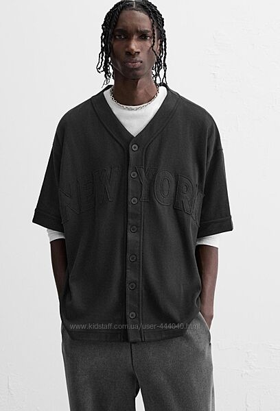 Бейсбольна футболка ZARA