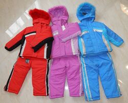 Теплый зимний комбинезон