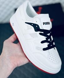 Кросівки весняні білі Puma унісекс 