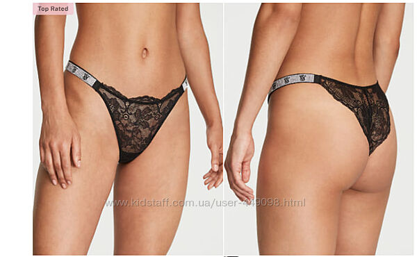 Трусики зі стразами Victorias Secret Розмір L