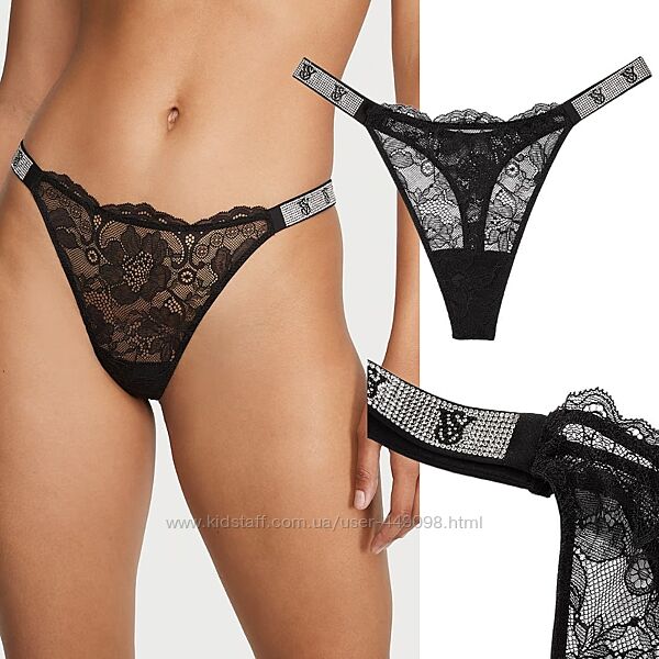 Трусики зі стразами Victorias Secret Розмір    L