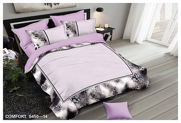 Постільна білизна сатин з оксамитовим велюром