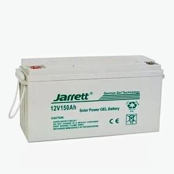 Гелевий аккумулятор Jarrett 12V 150 Ah BATTERY GEL для котла і побуттехніки