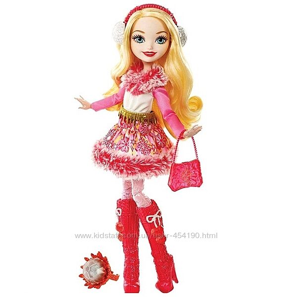 Эвер Афтер Эппл Уайт Кукла Ever After High Apple White Epic Winter DPG88