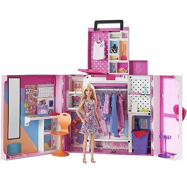 Гардероб мечты Барби раскладной Barbie Dream Closet HGX57