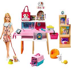 Кукла Барби Зоомагазин Barbie Pet Boutique Mattel GRG90