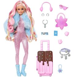 Кукла Барби Экстра Зимняя красавица Barbie Extra Fly HPB16