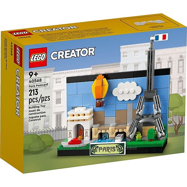 Конструктор LEGO Creator 40568 Открытка из Парижа