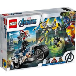 Конструктор LEGO Marvel Super Heroes 76142 Мстители Атака на спортбайке