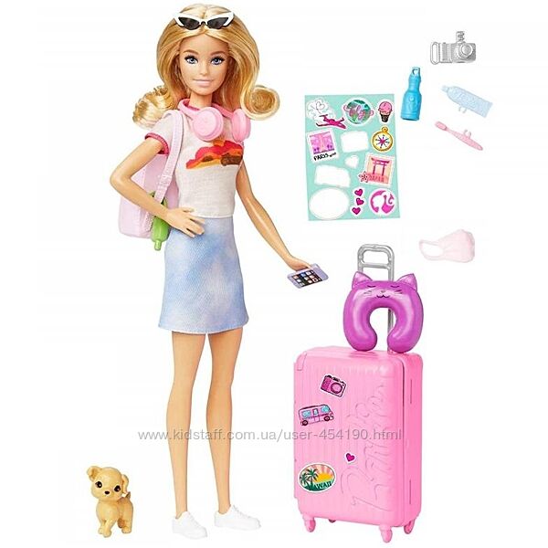 Кукла Барби Путешественница Barbie Travel HJY18