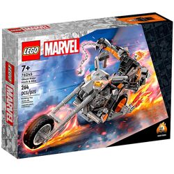 Конструктор LEGO Marvel 76245 Призрачный гонщик робот и мотоцикл