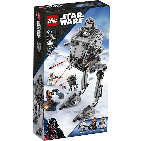 Конструктор LEGO Star Wars 75322 AT-ST на Хоте