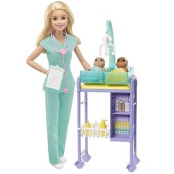 Кукла Барби Детский доктор Barbie Careers Baby Doctor GKH23
