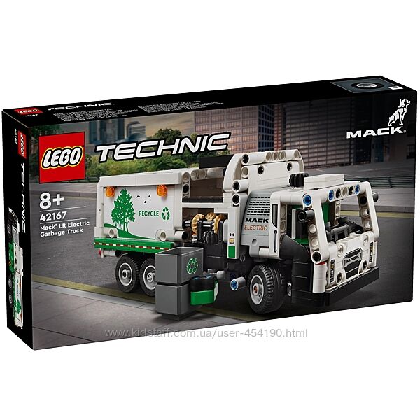 Конструктор LEGO Technic 42167 Мусоровоз Mack LR