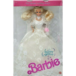 Кукла Барби Коллекционная Свадебная Фантазия 1989 Barbie Wedding Fantasy 