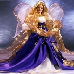 Кукла Барби Коллекционная Рождественский Ангел 2000 Barbie Holiday Angel