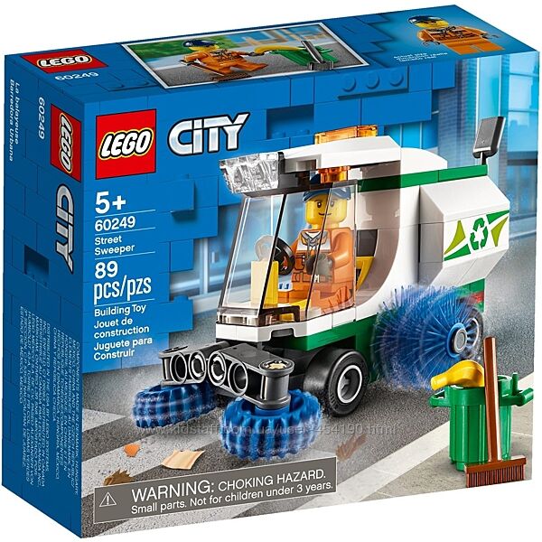 Конструктор LEGO City 60249 Машина для очистки улиц