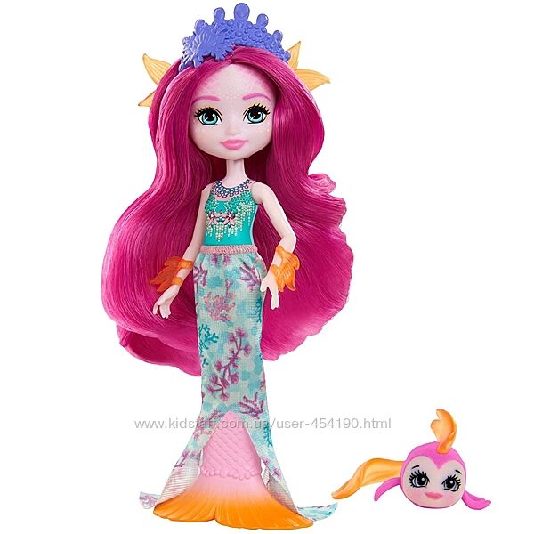 Кукла Enchantimals Русалочка Маура и рыбка GYJ02