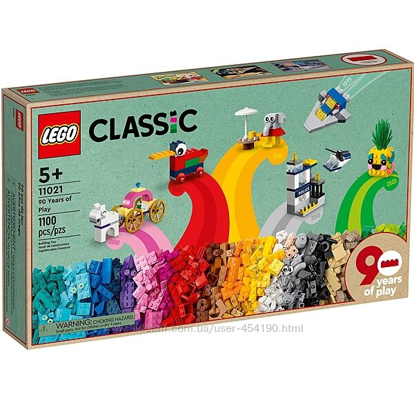 Конструктор LEGO Classic 11021 90 лет
