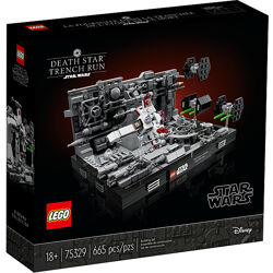 Конструктор LEGO Star Wars 75329 Диорама Бег по траншеям Звезды Смерти