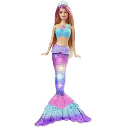 Кукла Барби Сверкающая русалочка Barbie Twinkle Lights Mermaid HDJ36
