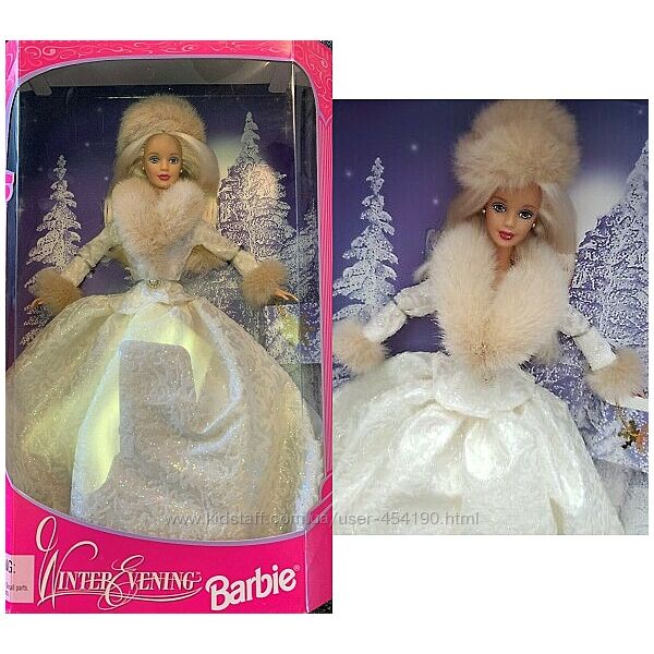 Кукла Барби Коллекционная Зимний вечер 1998 Barbie Winter Evening 19218