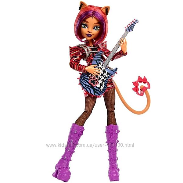 Кукла Монстр Хай Торалей Страйп Базовая Monster High Toralei Stripe HXW32