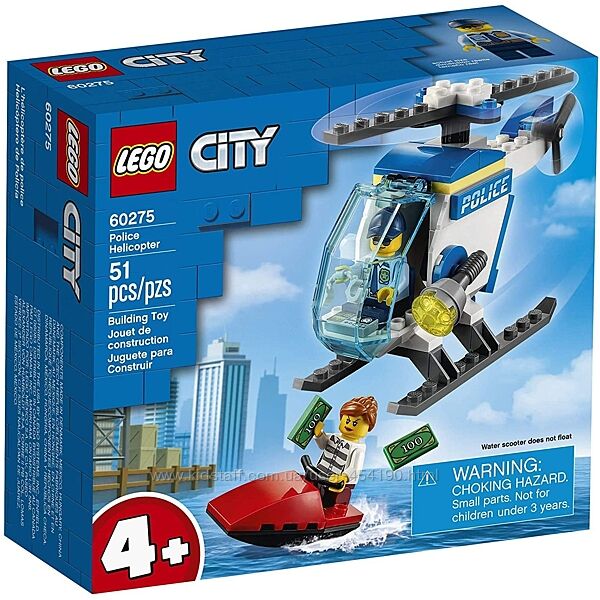 Конструктор LEGO City 60275 Полицейский вертолёт