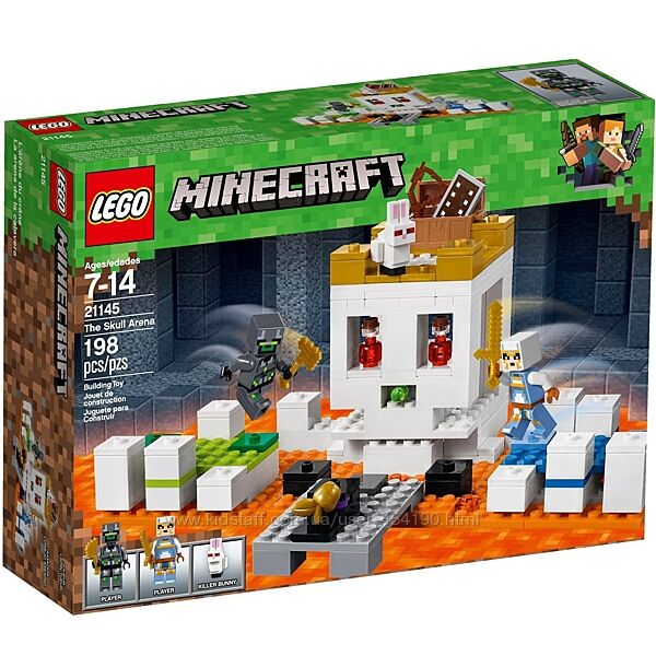 Конструктор LEGO Minecraft 21145 Арена-череп