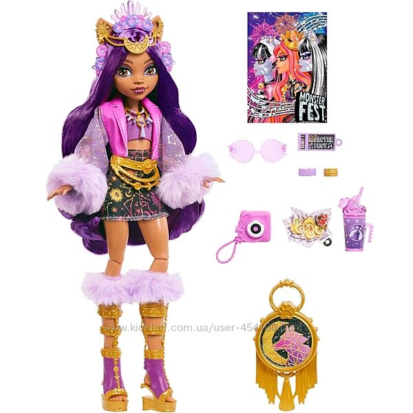 Кукла Монстр Хай Клодин Вульф Монстро-фестиваль Monster High Clawdeen Wolf 