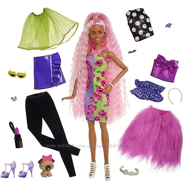 Кукла Барби Экстра с аксессуарами и питомцем Barbie Extra HGR60