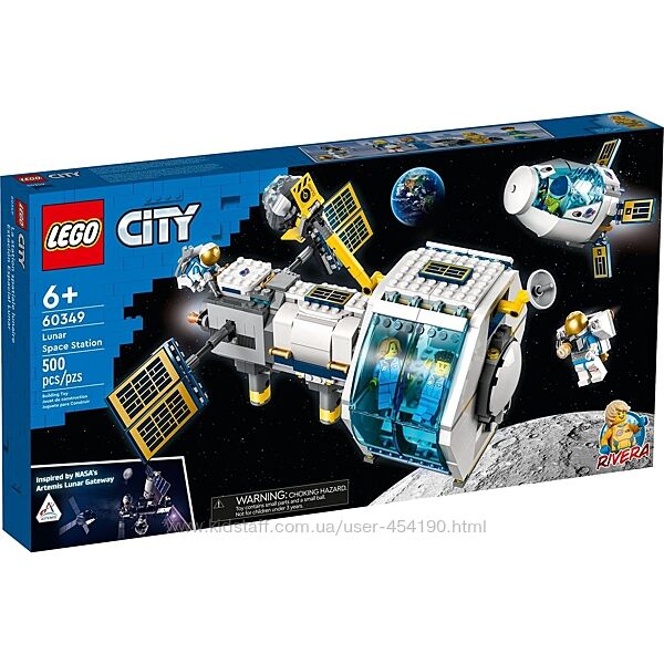 Конструктор LEGO City 60349 Лунная космическая станция