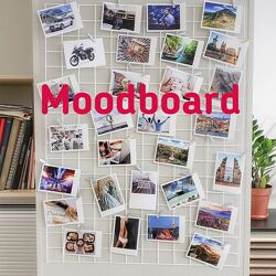 Мудборд /moodboard/ органайзер настенный для заметок, фото, желаний