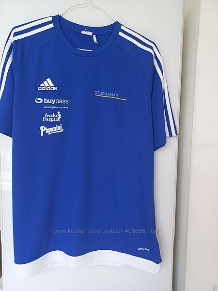 Adidas climalite спортивная футболка для тренировок L-XL-размер 