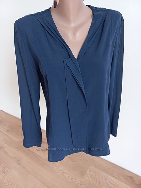 Rene Lezard  шовкова блуза 100 silk M-L-розмір  