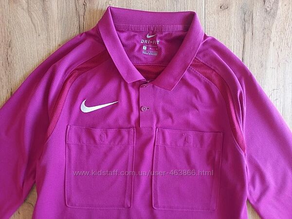 Nike dri-fit дышащая спортивная кофта поло пурпурного цвета для тренировок,